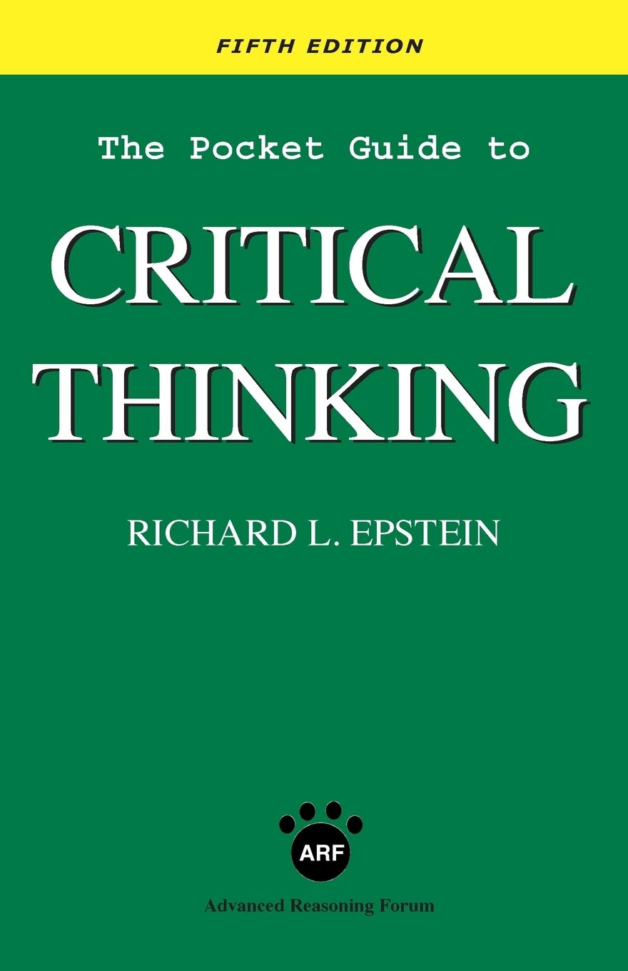 The Pocket Guide to Critical Thinking fifth edition,Used