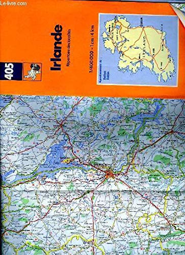 Michelin Country Map: Ireland,Used