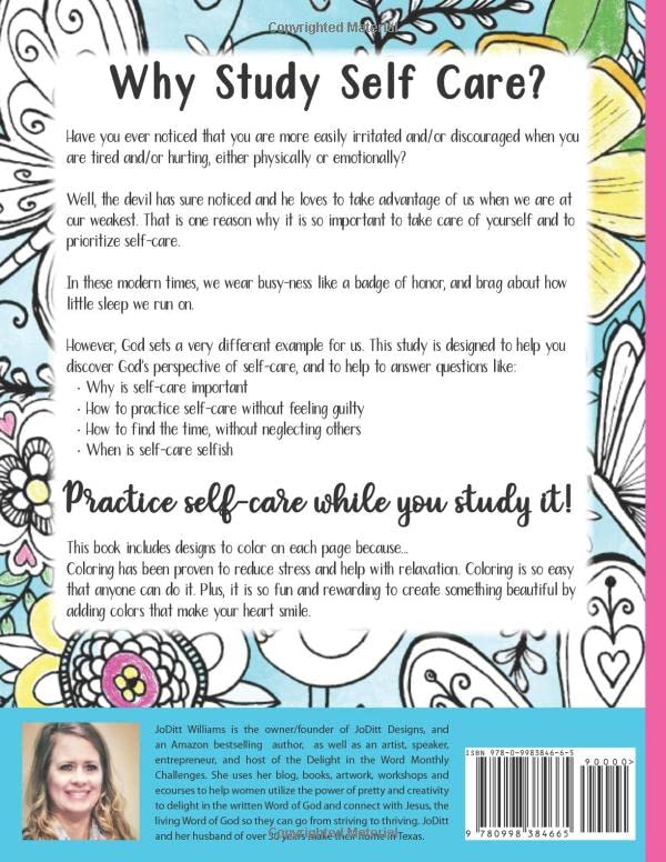 I am Enough Self Care Bible Study & Coloring Prayer Journal: A 5 Week Guided Bible Study for Women, Scripture Writing Notebook P,Used