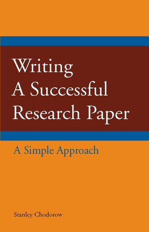 Writing A Successful Research Paper: A Simple Approach (Hackett Student Handbooks),Used