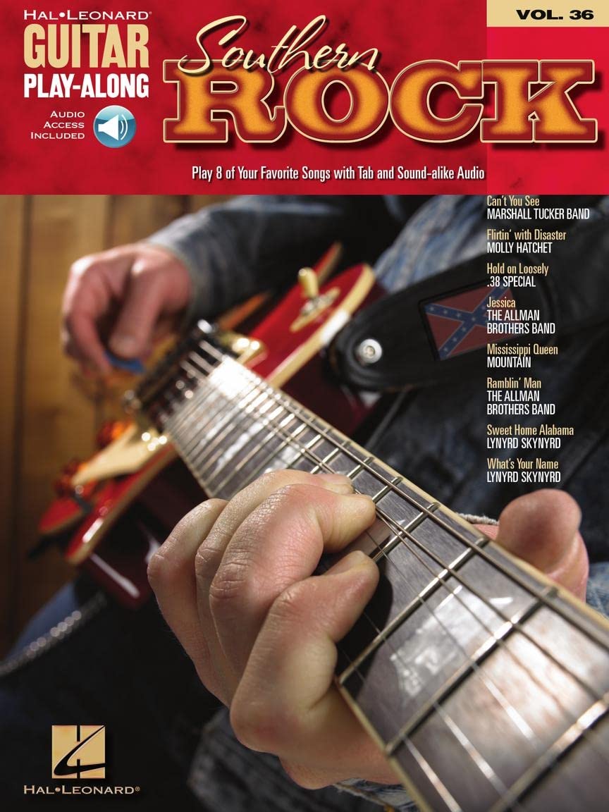 Southern Rock Guitar Playalong Volume 36 Book/Online Audio (Guitar Playalong, 1),Used
