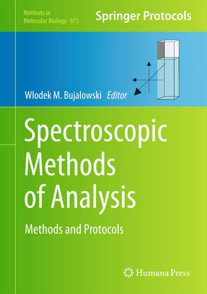Spectroscopic Methods Of Analysis: Methods And Protocols (Methods In Molecular Biology, 875),Used