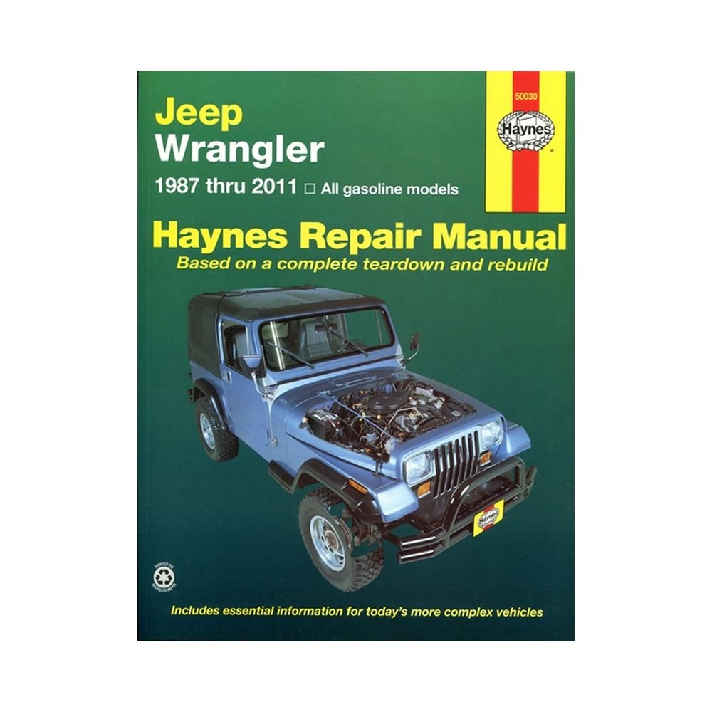 Jeep Wrangler, 19872008 (Hayne'S Automotive Repair Manual)