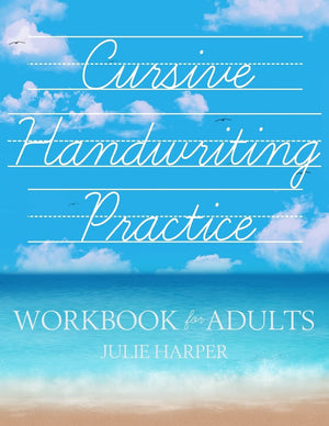 Cursive Handwriting Practice Workbook for Adults,New
