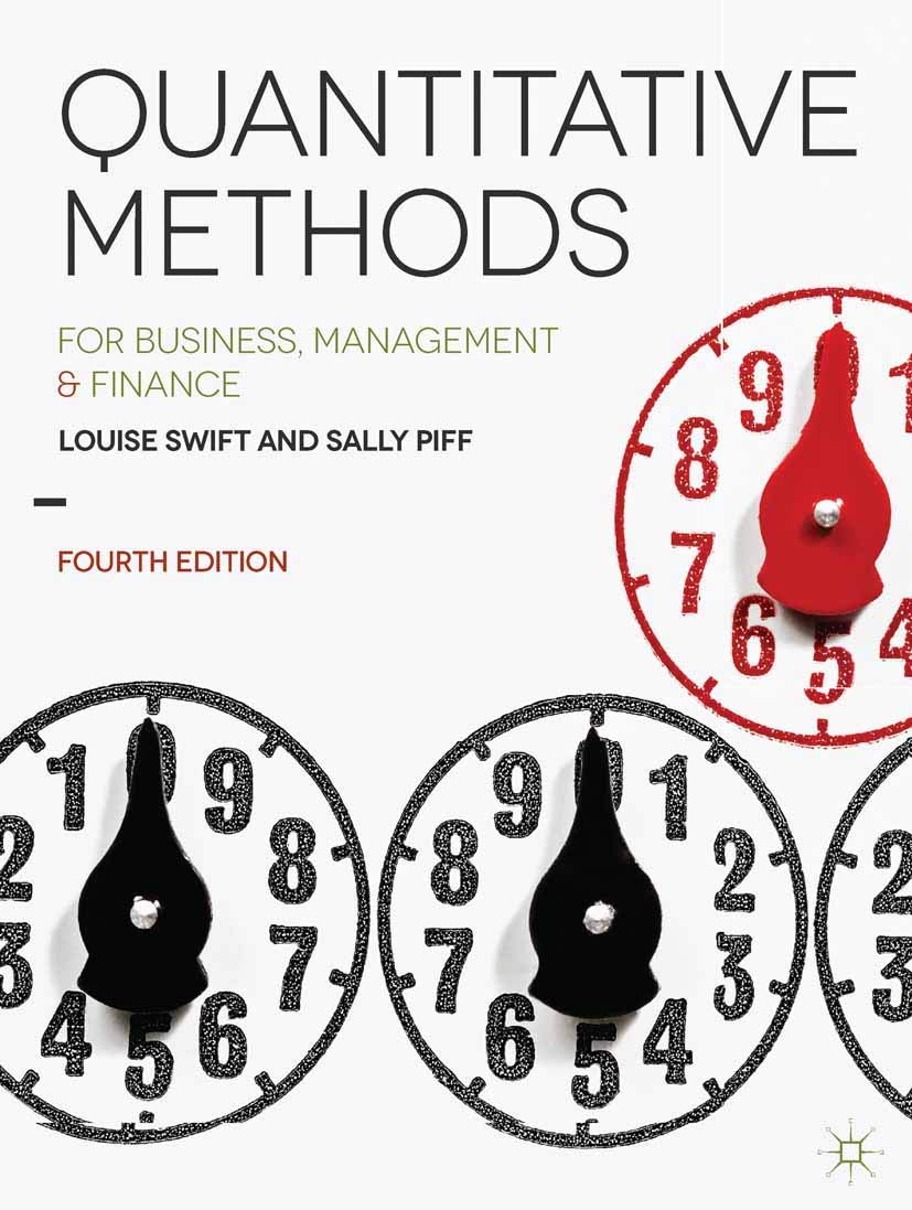 Quantitative Methods: for Business, Management and Finance,Used
