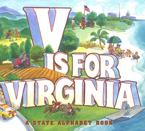V Is for Virginia (A State Alphabet Book),Used