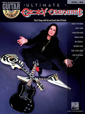 Ozzy Osbourne Guitar PlayAlong Volume 64 Book/Online Audio (Guitar Playalong, 64),Used