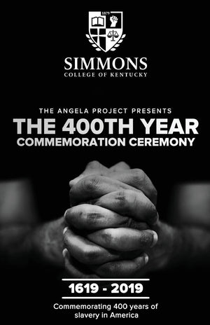 The Angela Project Presents The 400Th Year Commemoration Ceremony: 16192019: Commemorating 400 Years Of Institutionalized Slave,New