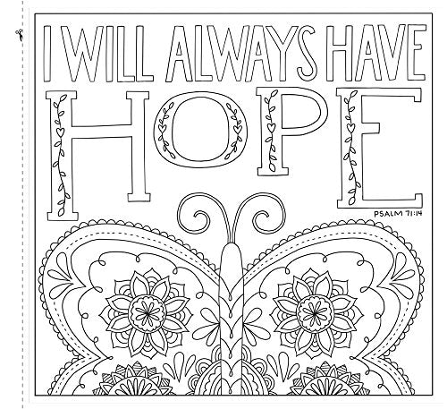 Colorful Blessings: A Coloring Book for GrownUp Girls from The Coloring Cafe,New
