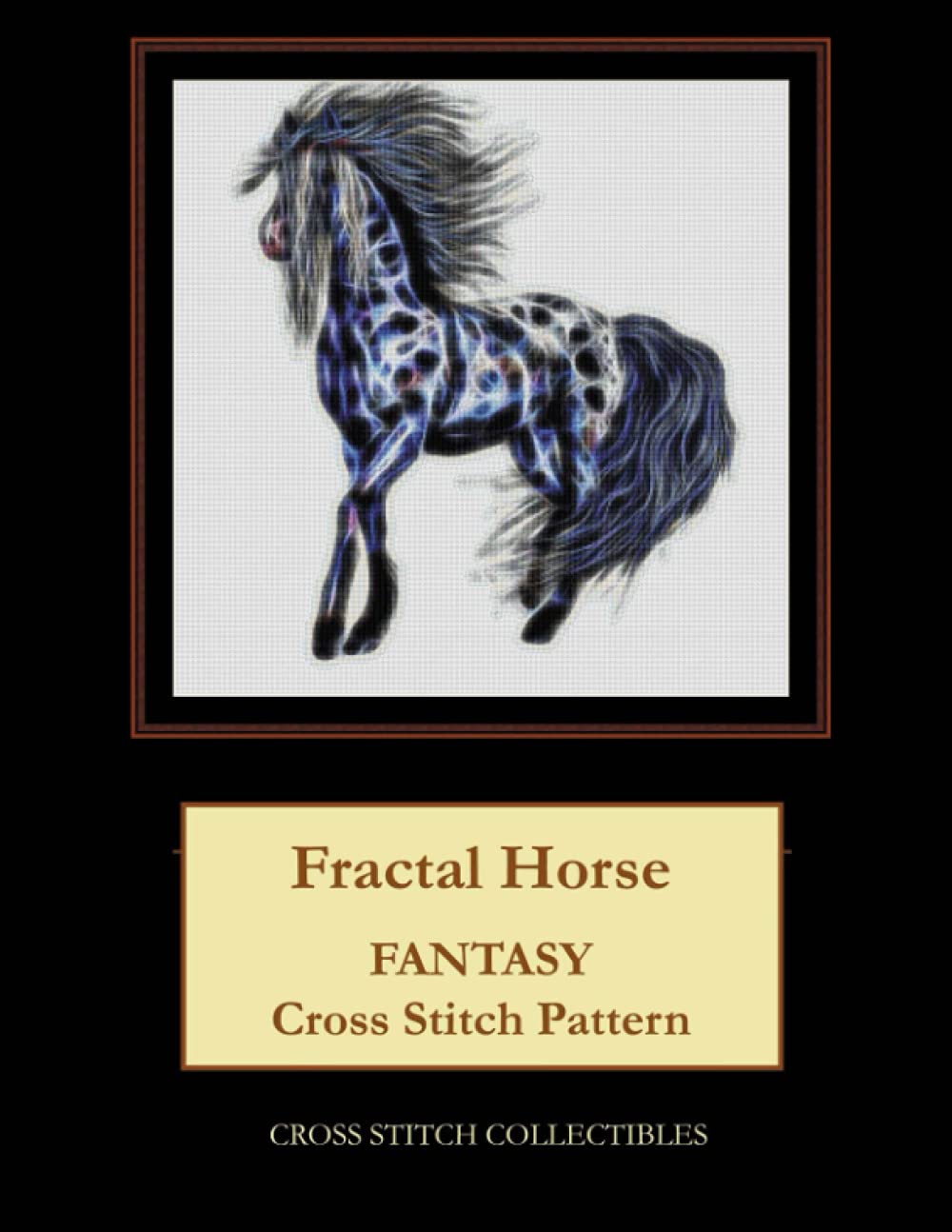 Fractal Horse: Fantasy Cross Stitch Pattern,New