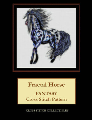 Fractal Horse: Fantasy Cross Stitch Pattern,New