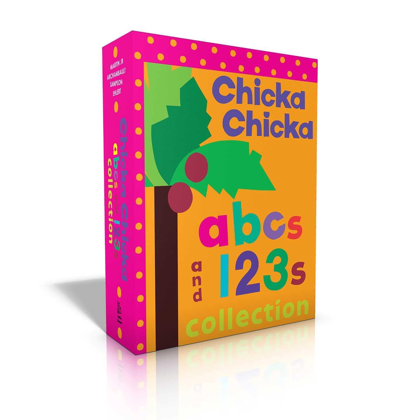 Chicka Chicka Abcs And 123S Collection (Boxed Set): Chicka Chicka Abc; Chicka Chicka 1, 2, 3; Words (Chicka Chicka Book, A),New