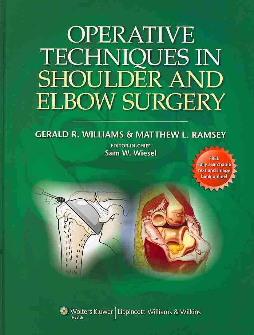 Operative Techniques In Shoulder And Elbow Surgery-new