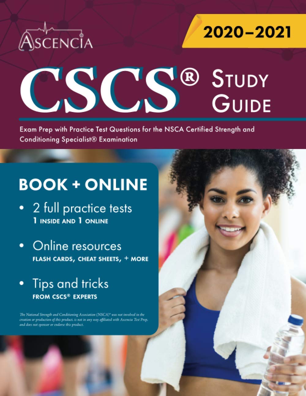 CSCS Study Guide: Exam Prep with Practice Test Questions for the NSCA Certified Strength and Conditioning Specialist Examination,Used