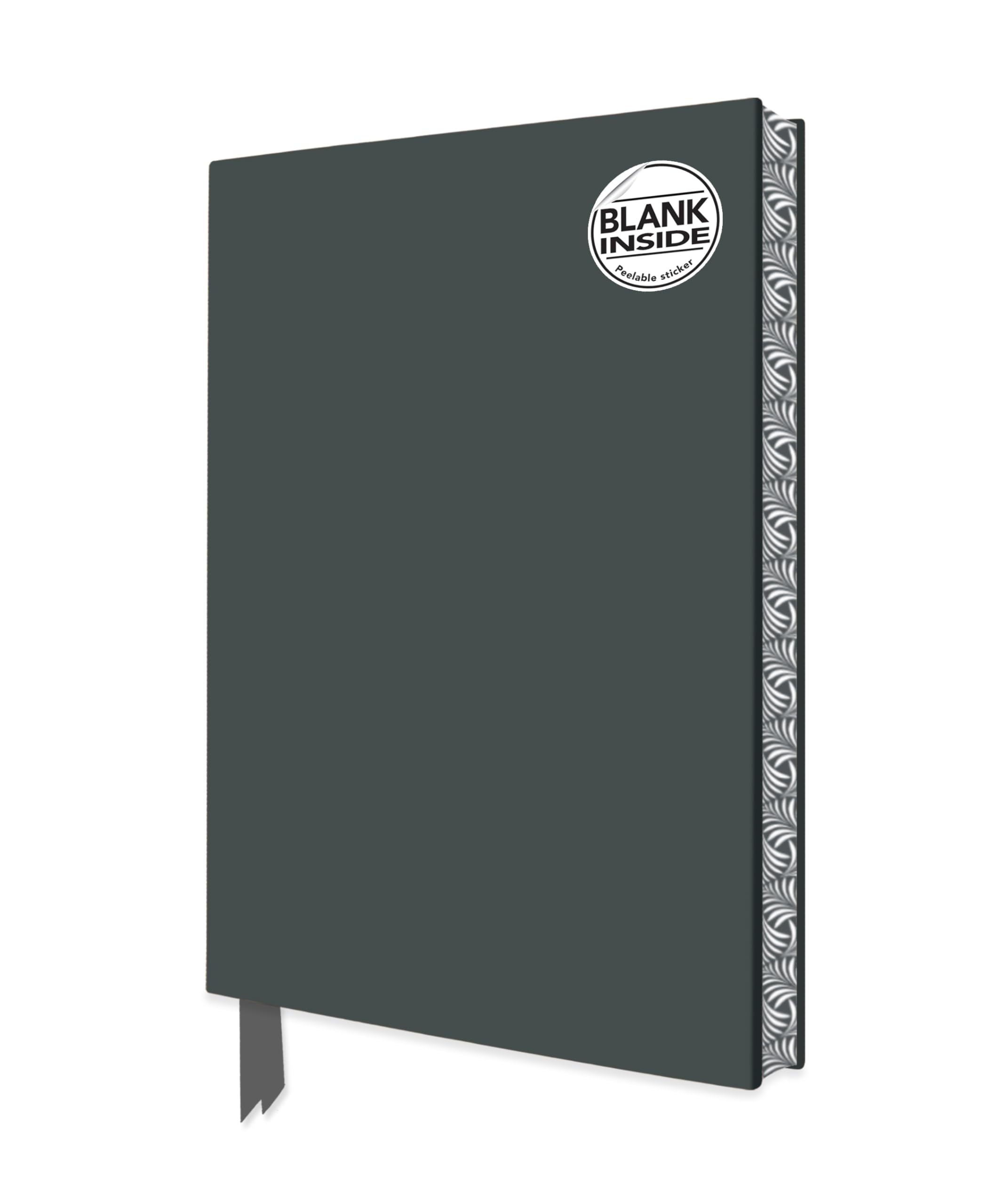 Charcoal Blank Artisan Notebook (Flame Tree Journals) (Blank Artisan Notebooks),New