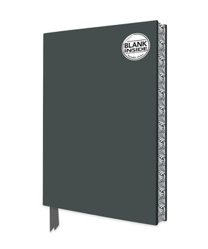 Charcoal Blank Artisan Notebook (Flame Tree Journals) (Blank Artisan Notebooks),New