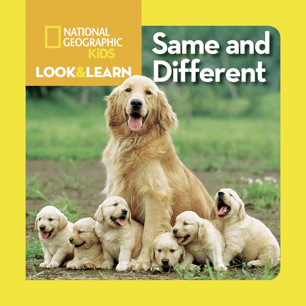 National Geographic Kids Look and Learn: Same and Different (National Geographic Little Kids Look & Learn),Used