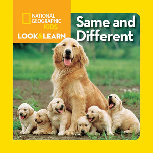 National Geographic Kids Look and Learn: Same and Different (National Geographic Little Kids Look & Learn),Used