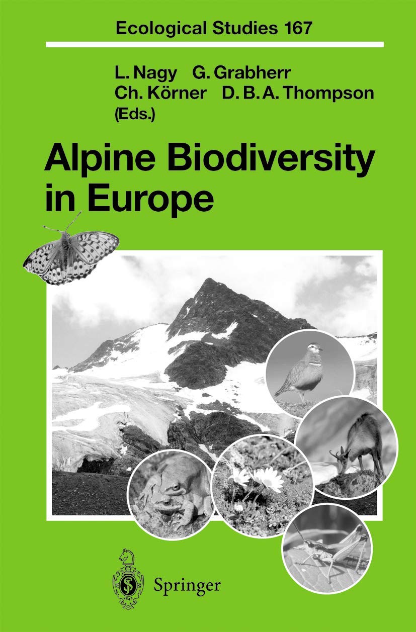 Alpine Biodiversity in Europe (Ecological Studies, 167),Used