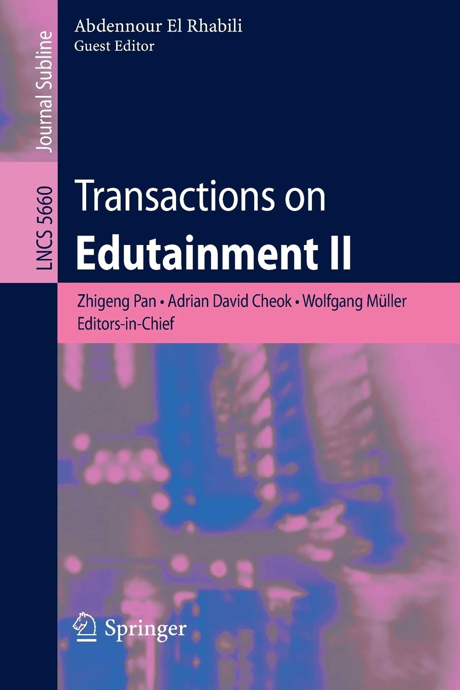 Transactions on Edutainment II (Lecture Notes in Computer Science, 5660),Used