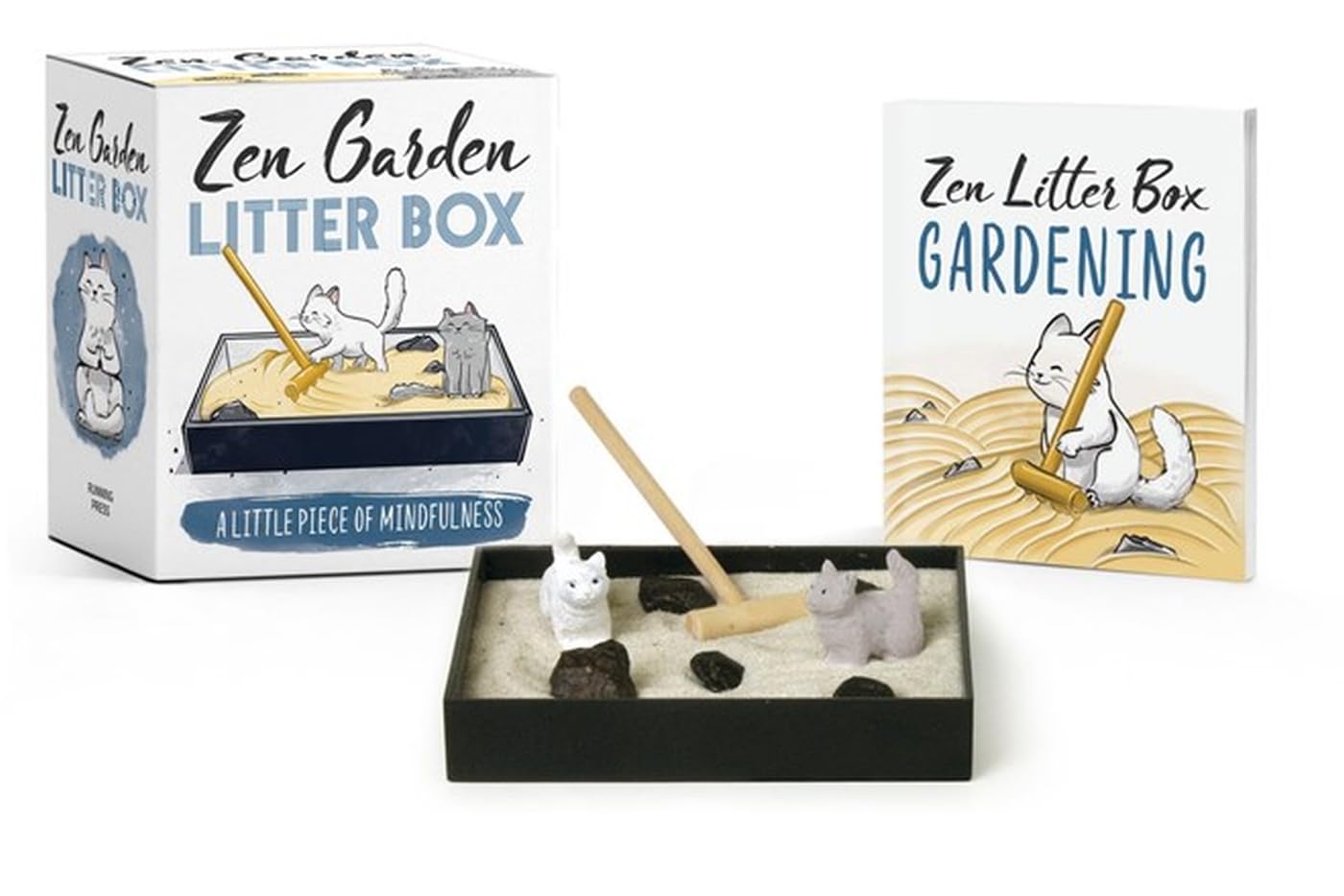 Rp Minis Zen Garden Litter Box Mini Edition Kit, Multi-new