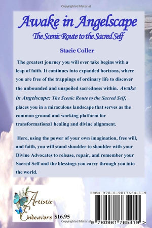 Awake In Angelscape: The Scenic Route To The Sacred Self,Used