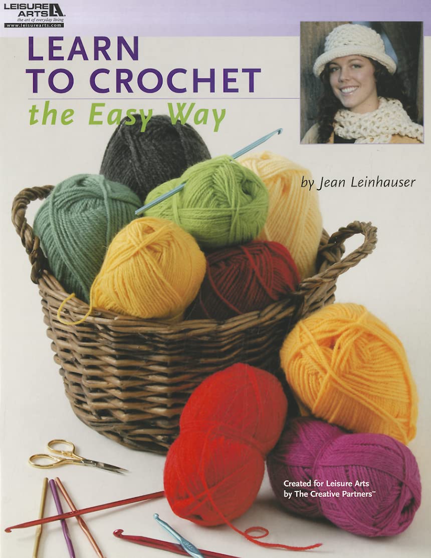 Learn to Crochet the Easy Way (Leisure Arts #4334),Used