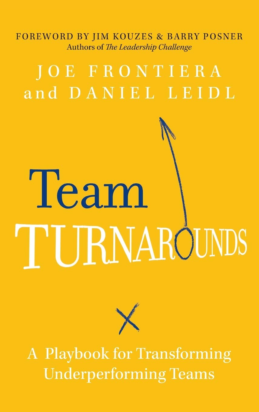 Team Turnarounds: A Playbook for Transforming Underperforming Teams,New