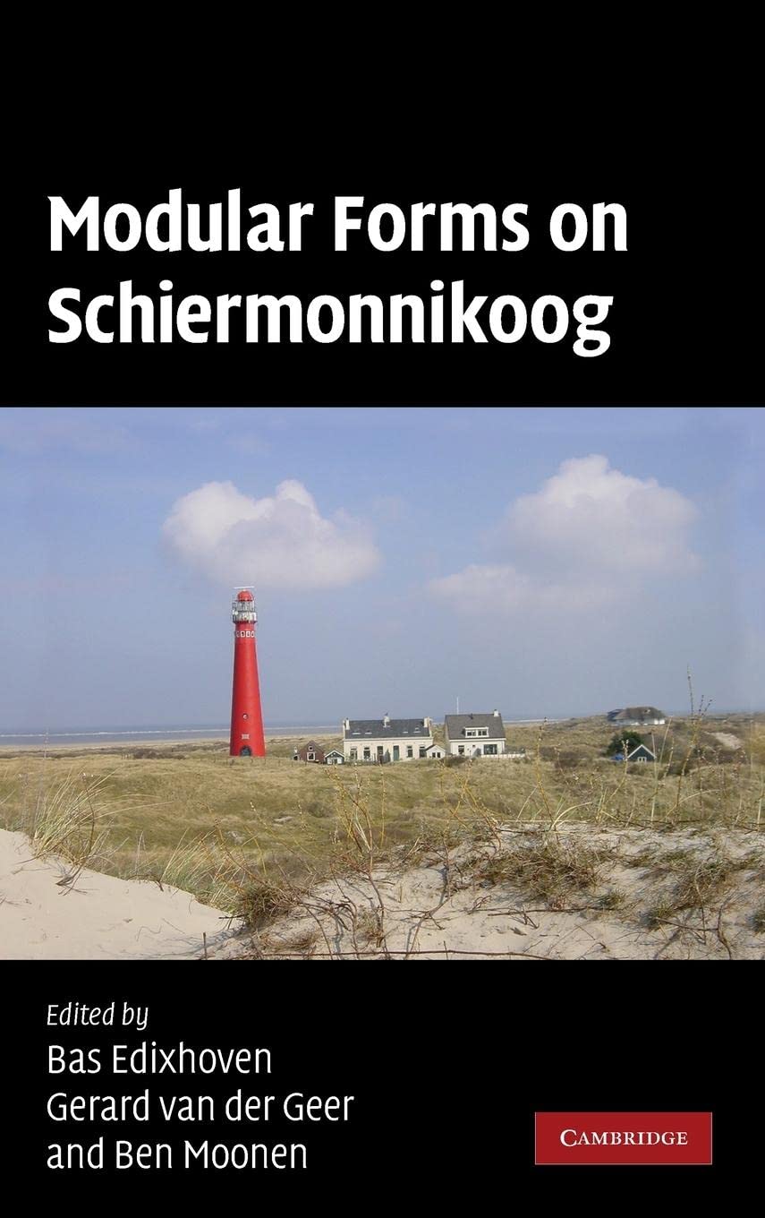 Modular Forms on Schiermonnikoog,Used