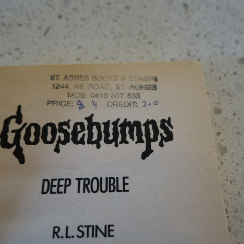 Deep Trouble (Goosebumps  19),New