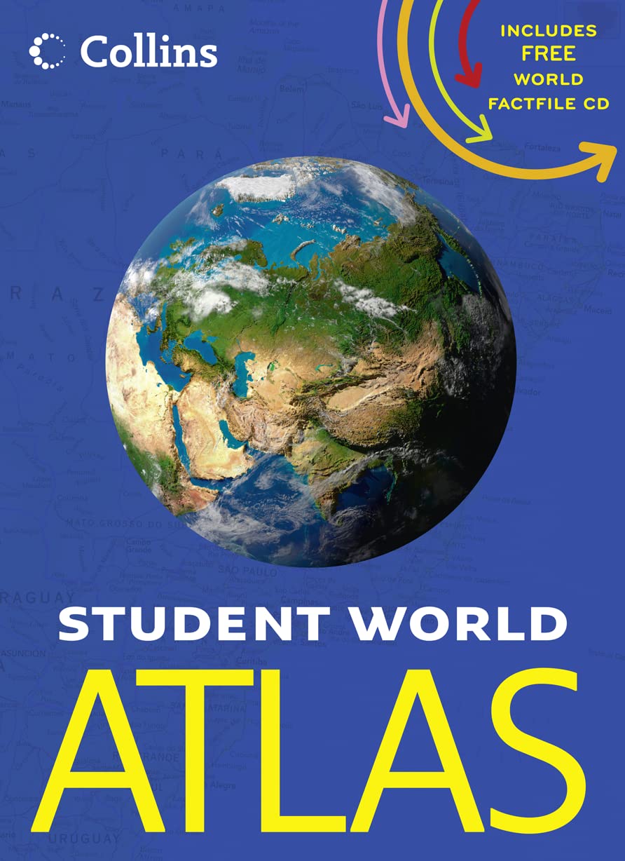 Collins Student World Atlas (Collins Student Atlas)-used