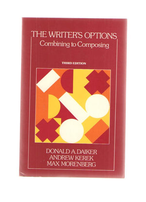 The Writers Options: Combining To Composing-used