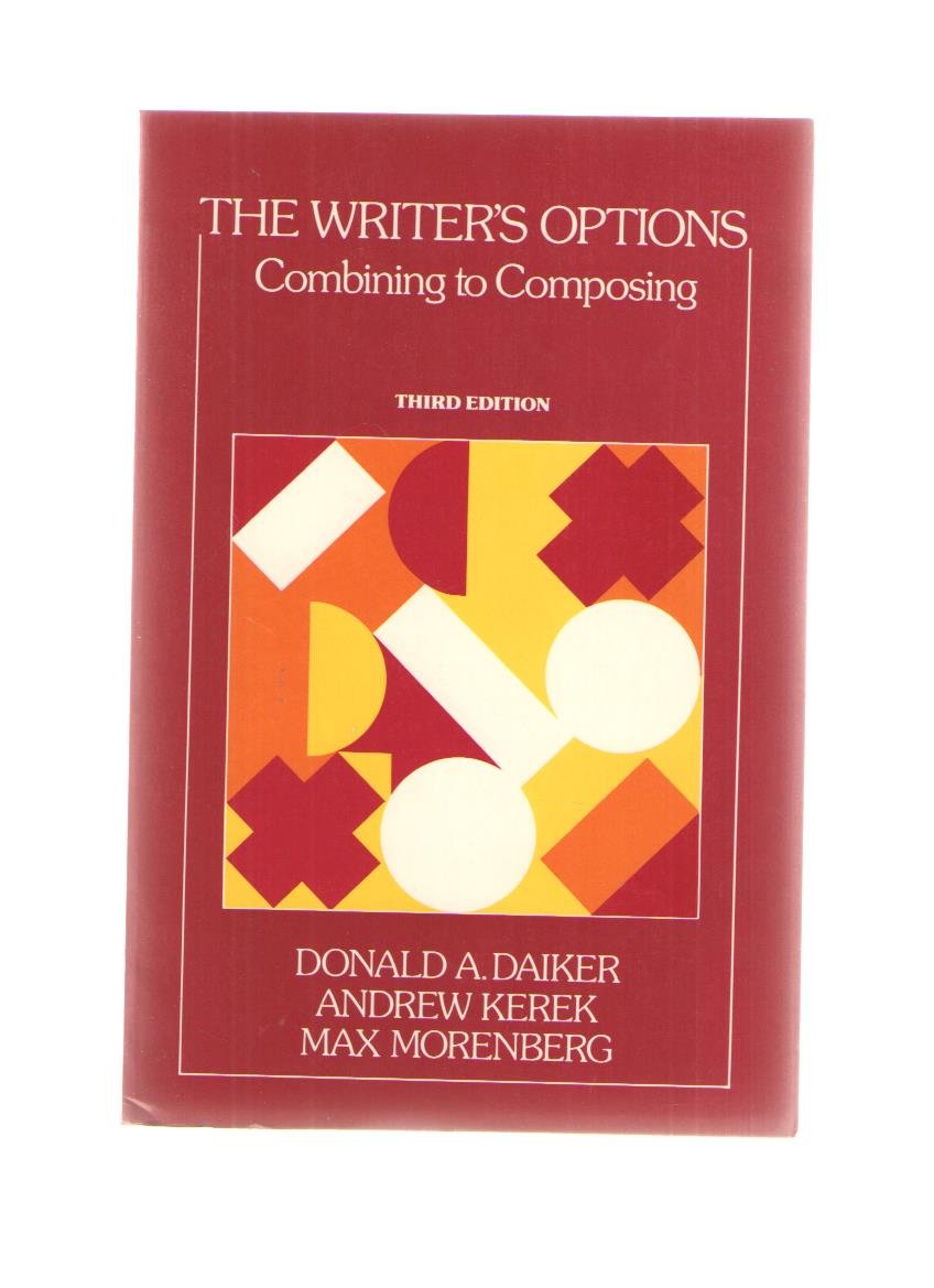 The Writers Options: Combining To Composing-used