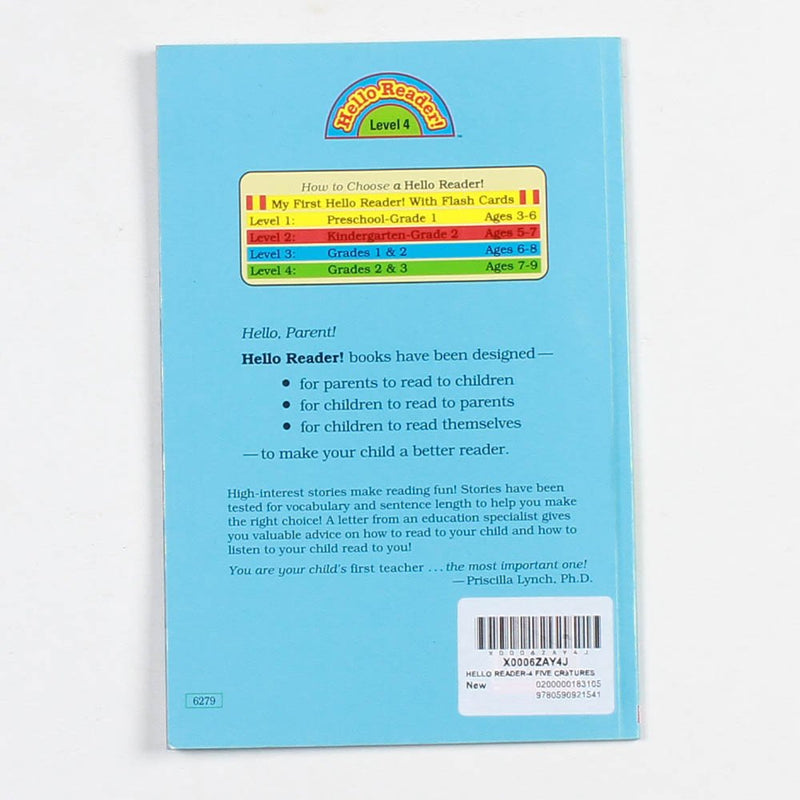 Five Creepy Creatures (level 4) (HELLO READER LEVEL 4),Used