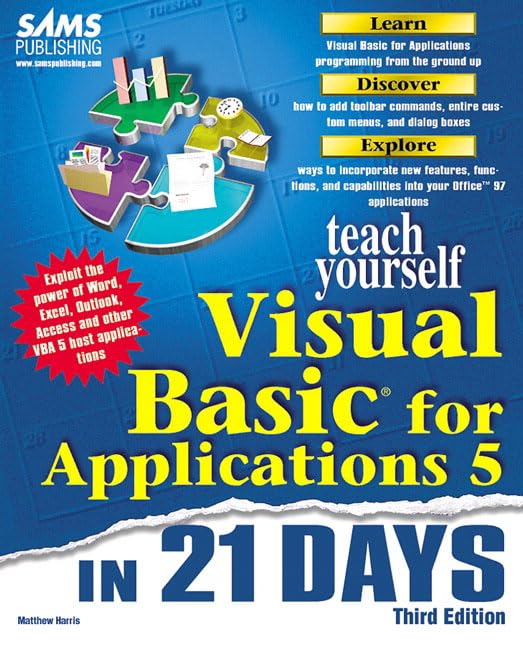 Sams Teach Yourself Visual Basic for Applications 5 in 21 Days, Third Edition,Used