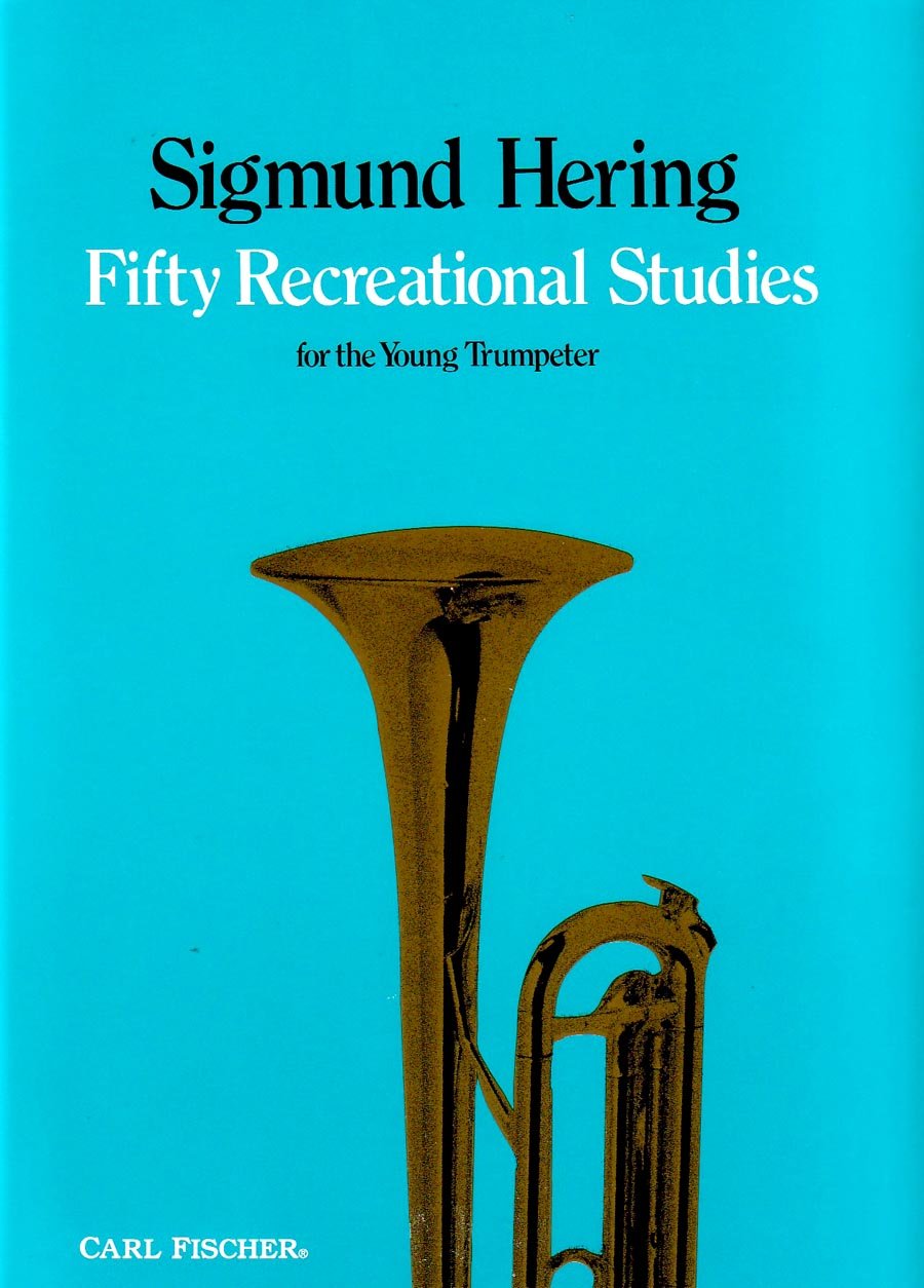 O4745  Fifty Recreational Studies for the Young Trumpeter,Used