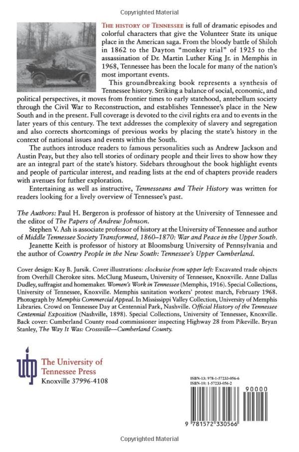 Tennesseans & Their History,Used
