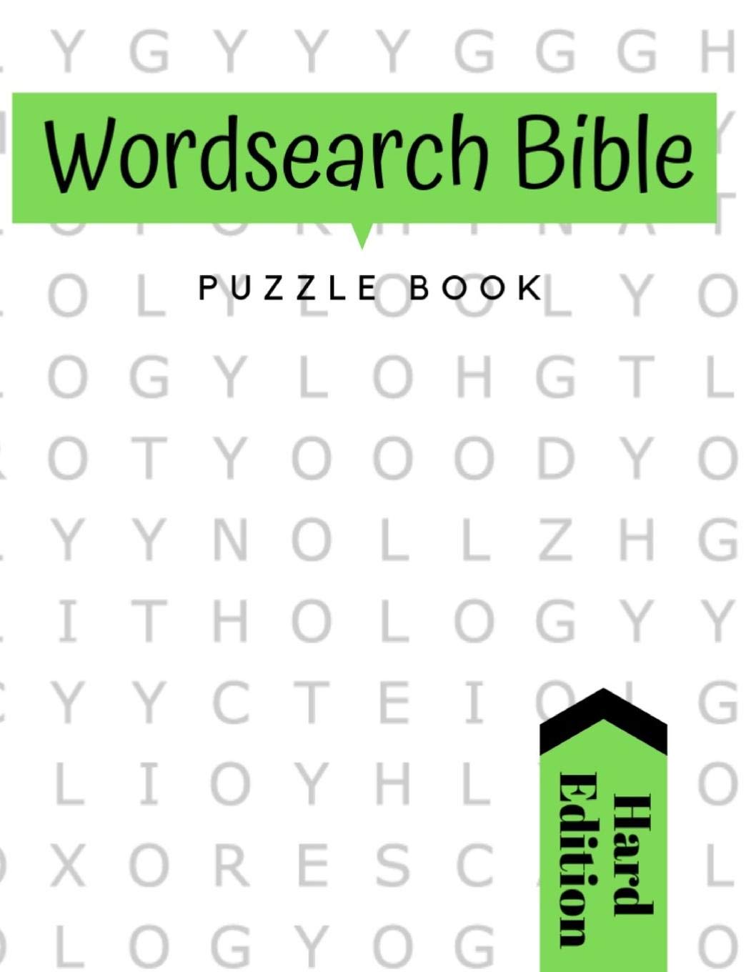 Word Search Bible Puzzle Book: Large Print: Featuring Bible Word Find Puzzles based on words fond in the Bible,Used