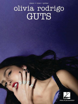Olivia Rodrigo  Guts: Piano/Vocal/Guitar Songbook,New
