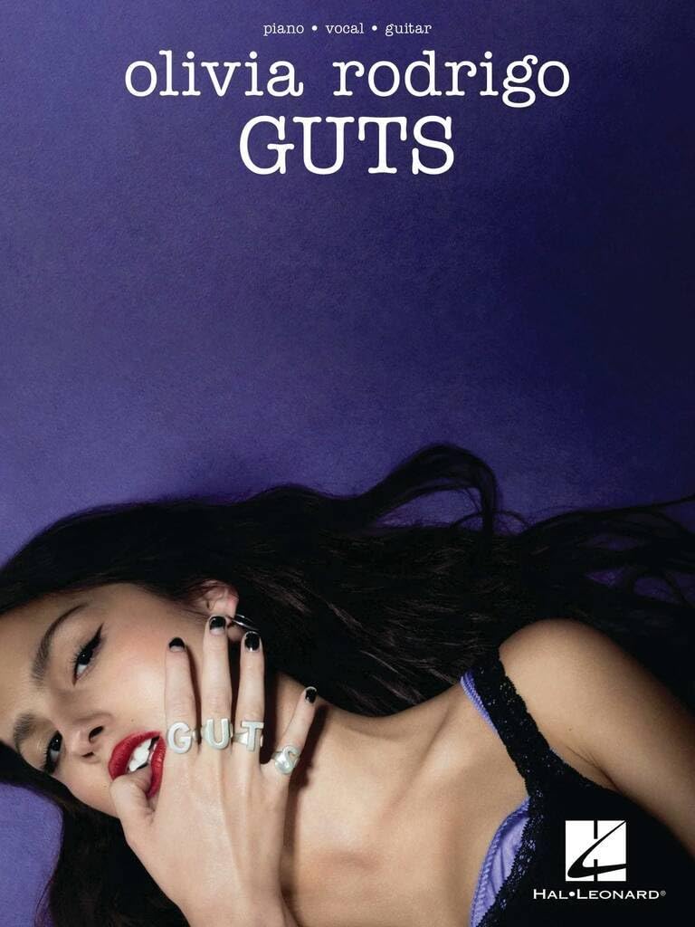 Olivia Rodrigo  Guts: Piano/Vocal/Guitar Songbook,New