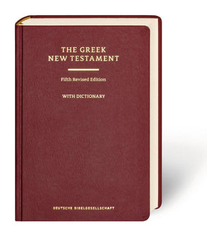 UBS 5th Revised Edition  Greek New Testament