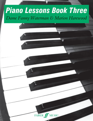 Piano Lessons, Bk 3 (Faber Edition: The Waterman / Harewood Piano Series, Bk 3),Used