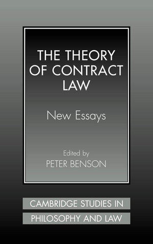 The Theory of Contract Law: New Essays (Cambridge Studies in Philosophy and Law),Used