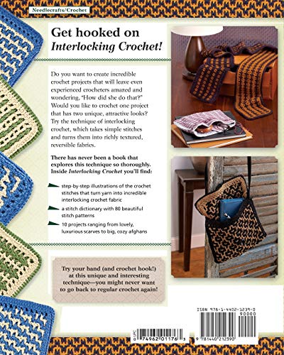 Interlocking Crochet: 80 Original Stitch Patterns Plus Techniques and Projects,Used