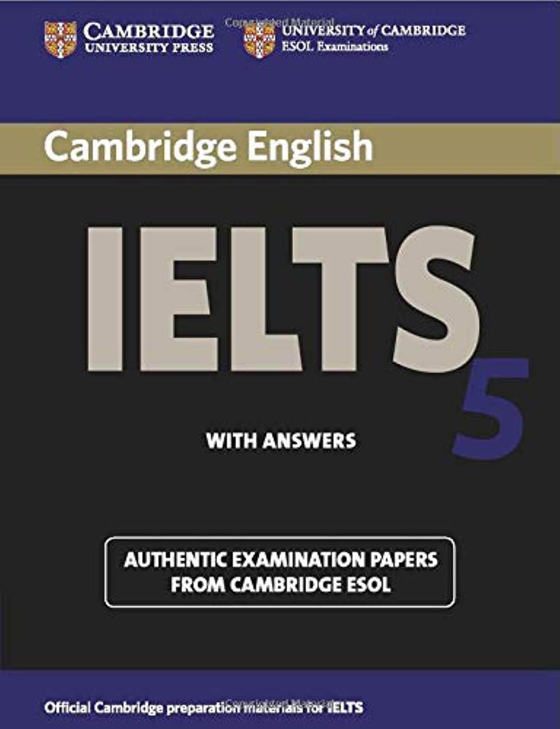 Cambridge Ielts 5 Student'S Book With Answers (Ielts Practice Tests),Used