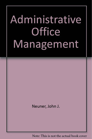 Administrative Office Management,Used