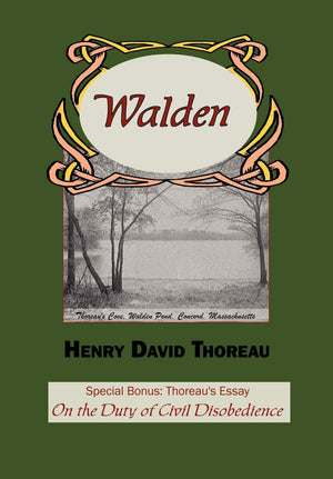 Walden with Thoreau's Essay on the Duty of Civil Disobedience,Used
