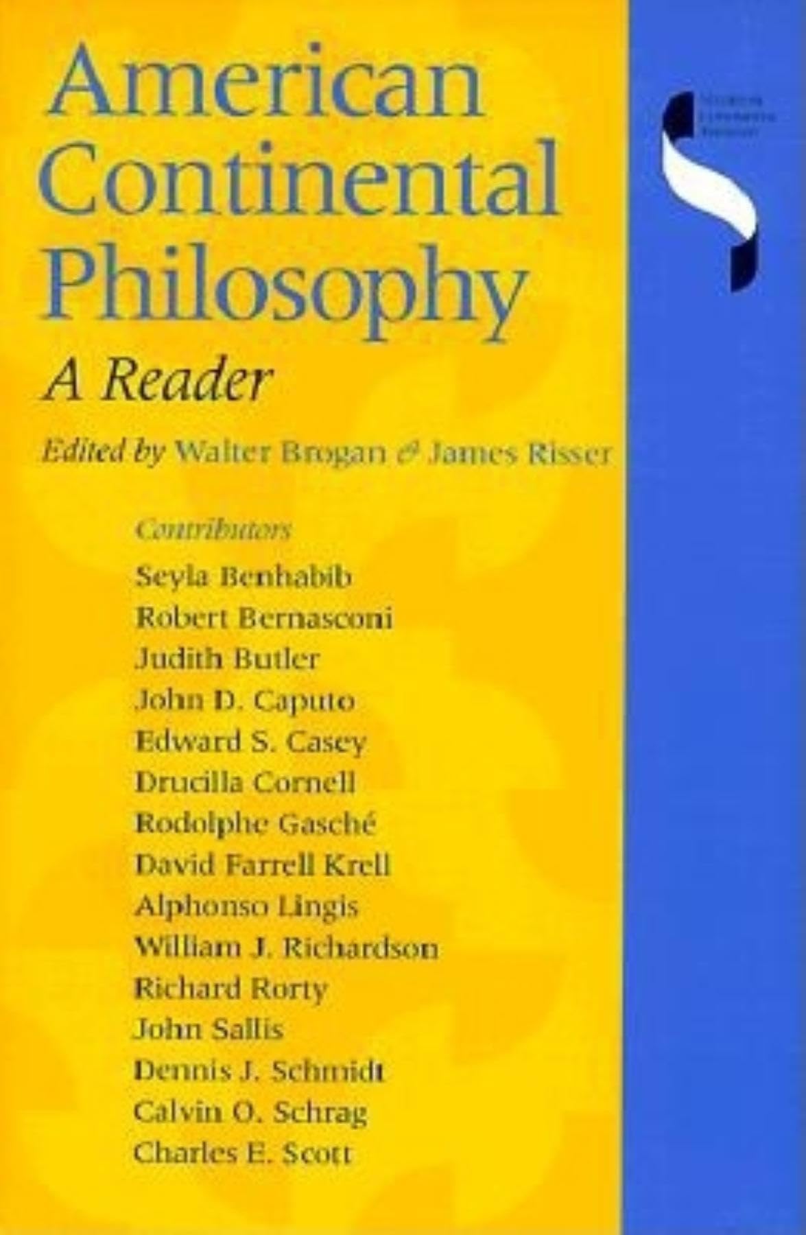 American Continental Philosophy: A Reader (Studies in Continental Thought),Used