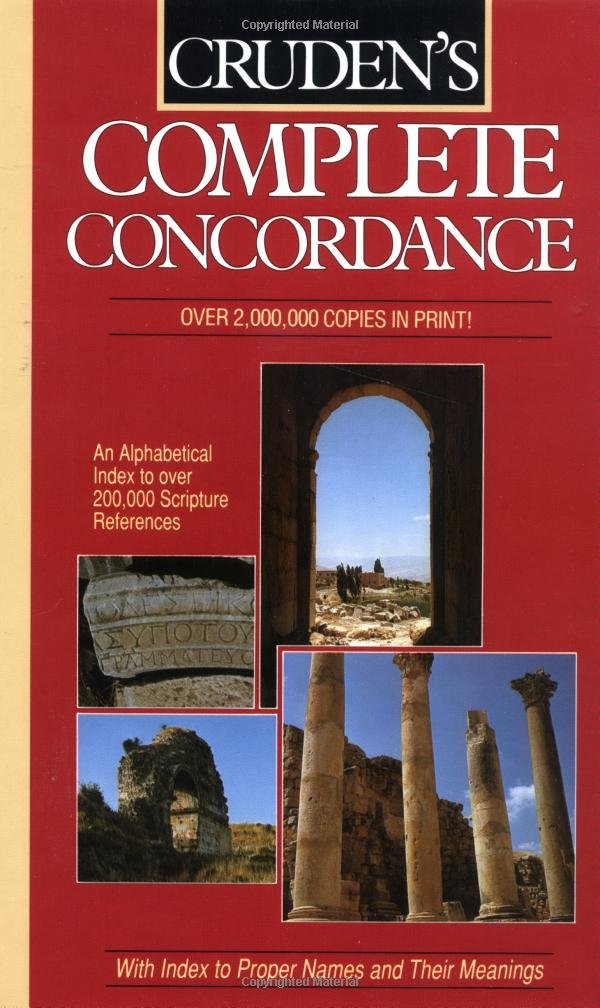 Crudens Complete Concordance-used