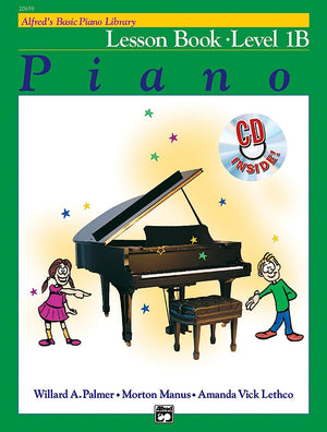 Alfred's Basic Piano Library Lesson Book, Bk 1B: Book & CD (Alfred's Basic Piano Library, Bk 1B),New